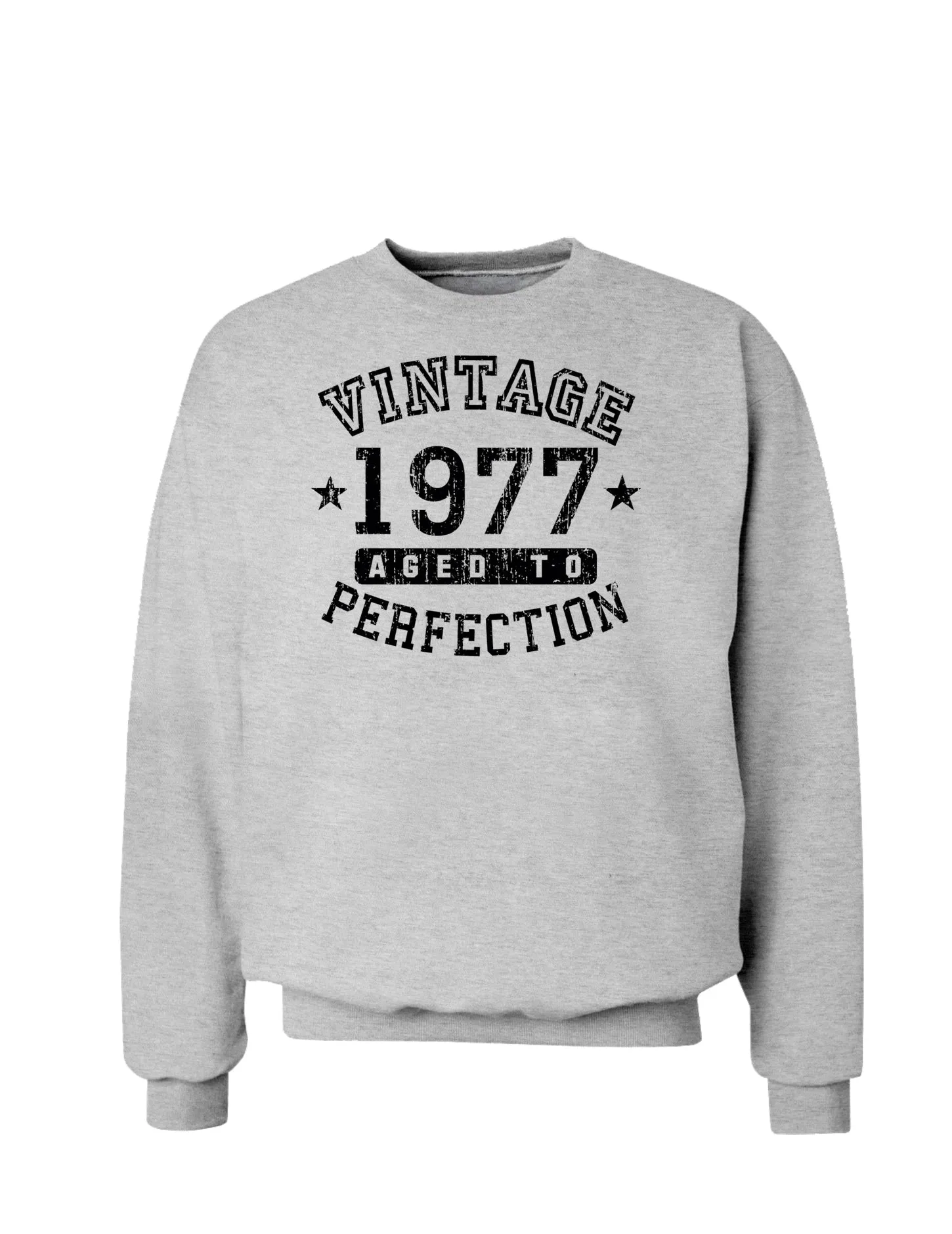 1977 - Vintage Birth Year Sweatshirt Brand