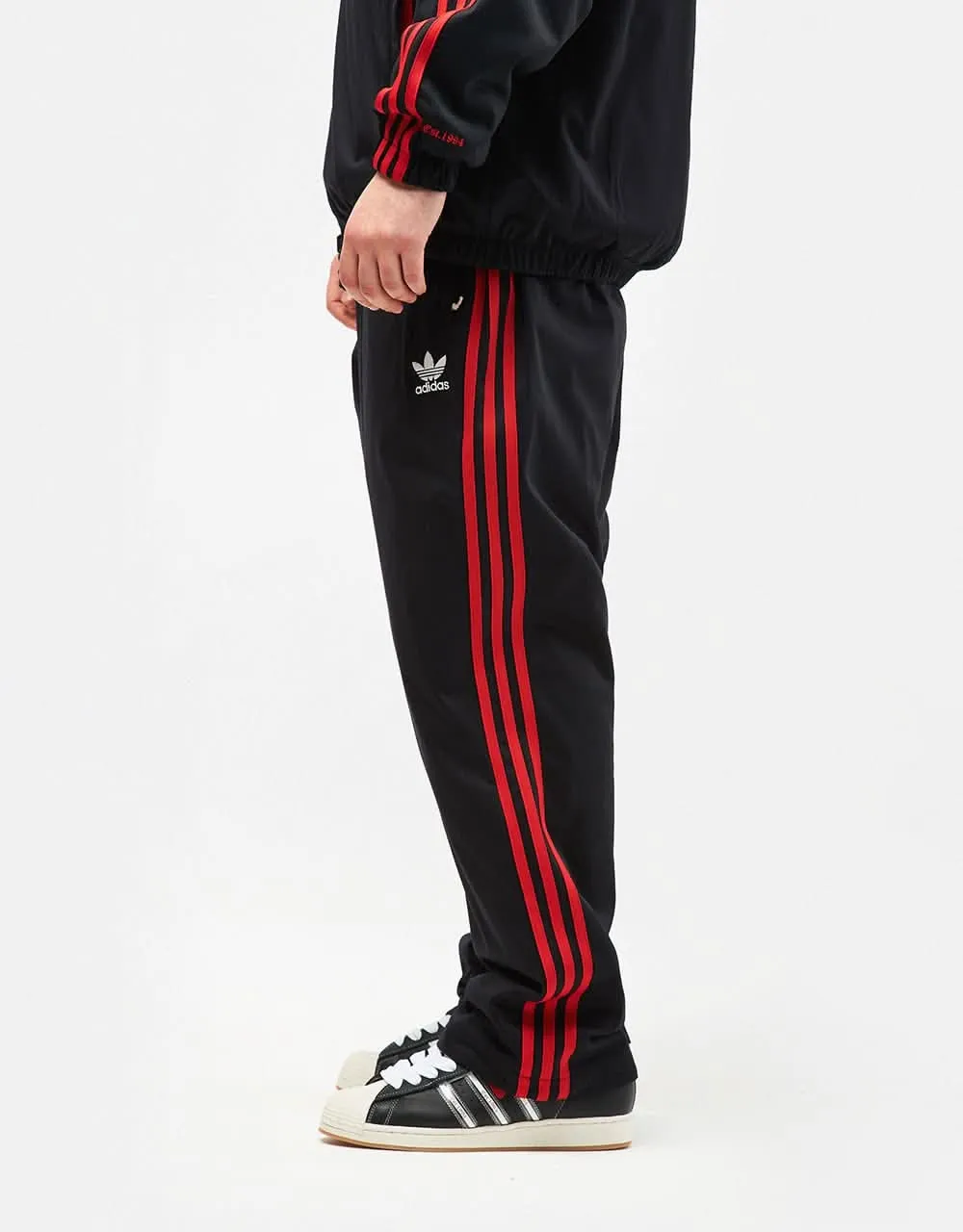 adidas x Korn Reversible Track Pant - Black/Red-Multi