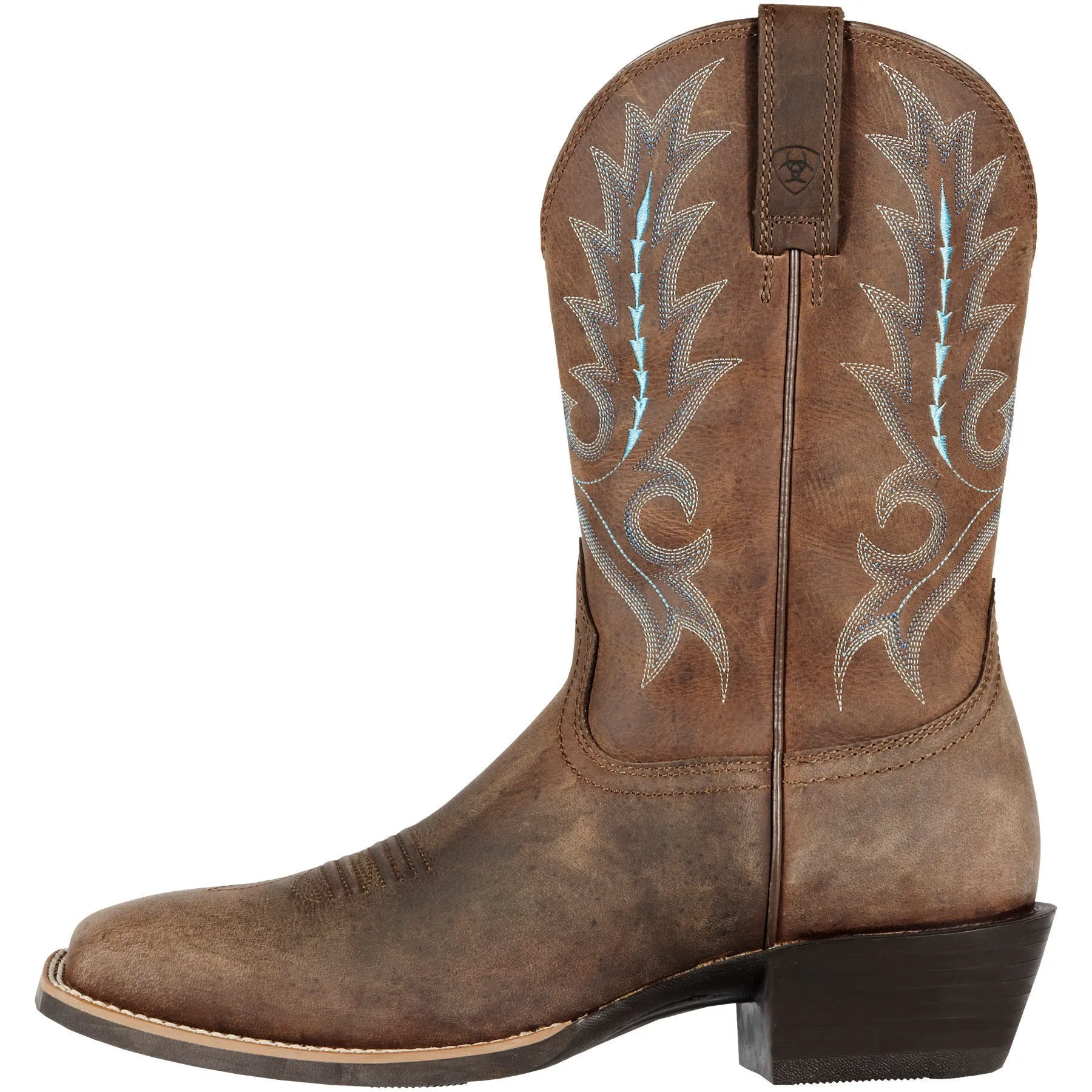 Ariat Mens Sport Outfitter Western Boot Distressed Brown