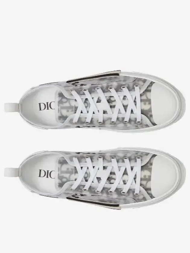 B23 Low Top Sneakers  Oblique White & Black