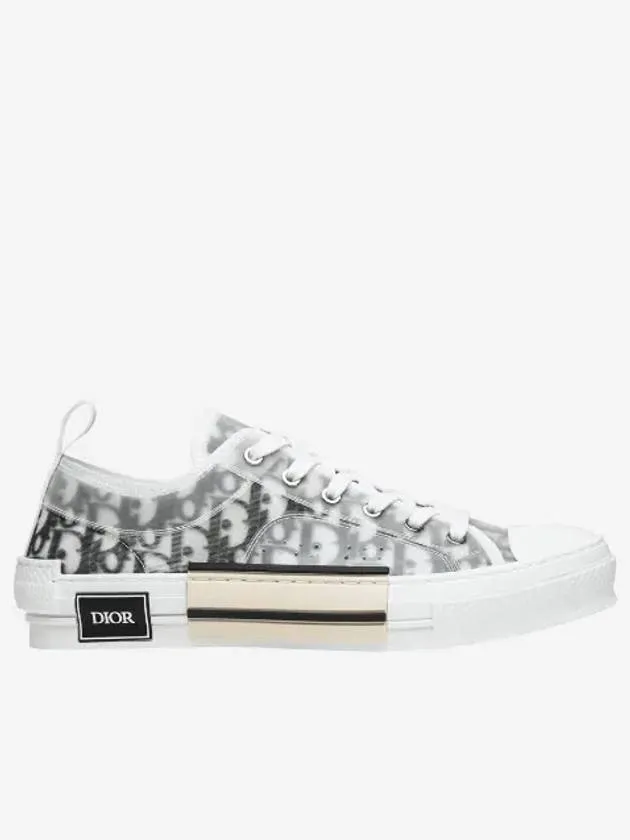 B23 Low Top Sneakers  Oblique White & Black