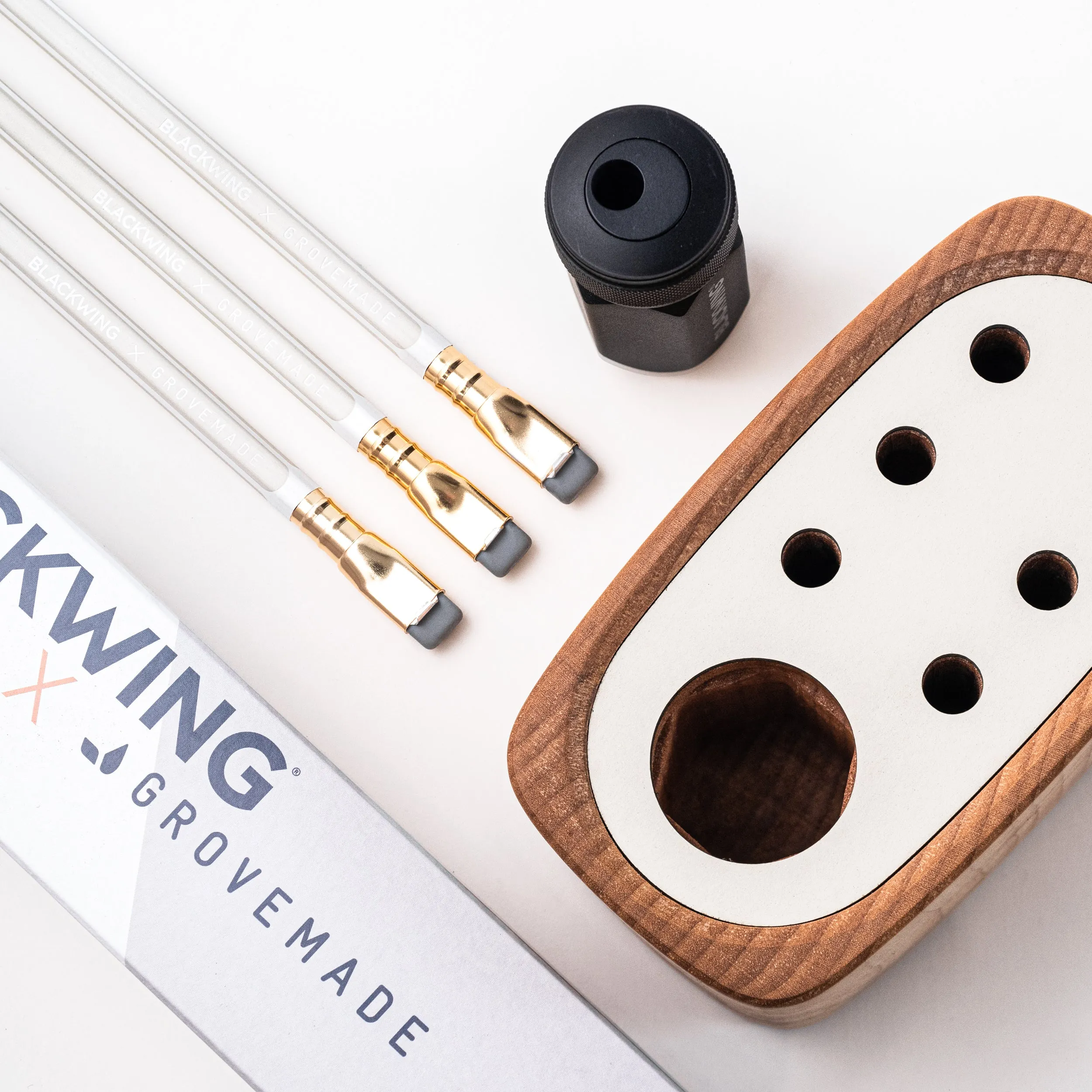 Blackwing x Grovemade Desktop Caddy Kit - Maple