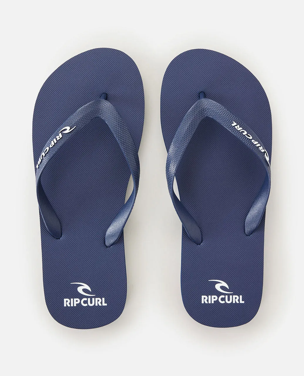 Brand Logo Bloom Open Toe - Navy