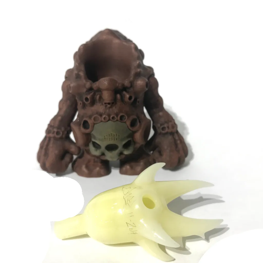 Brandon Martin x Salt Glass Organism Bubble Cap w/ stand
