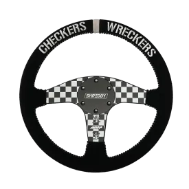 Checkered Steering Wheel // PRP X Shreddy // Flat