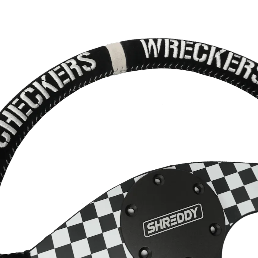 Checkered Steering Wheel // PRP X Shreddy // Flat