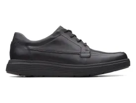 Clark Un Abode Ease - Black Leather