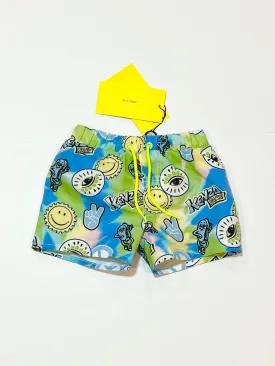 Colourful boardies brand new - Size 0