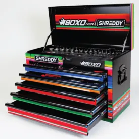 Combo Box 5-Drawers | BAJA ShreddyBox 159-Piece Metric and SAE Toolbox