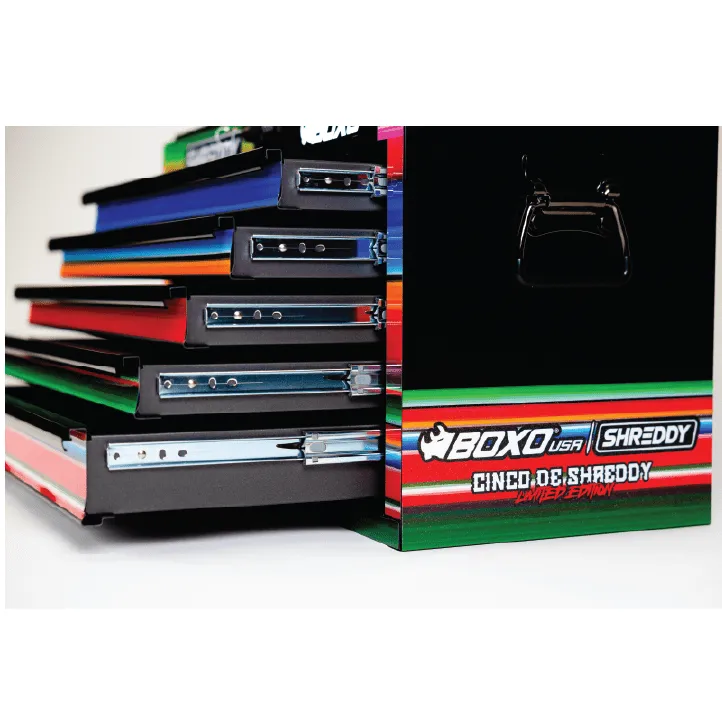 Combo Box 5-Drawers | BAJA ShreddyBox 159-Piece Metric and SAE Toolbox