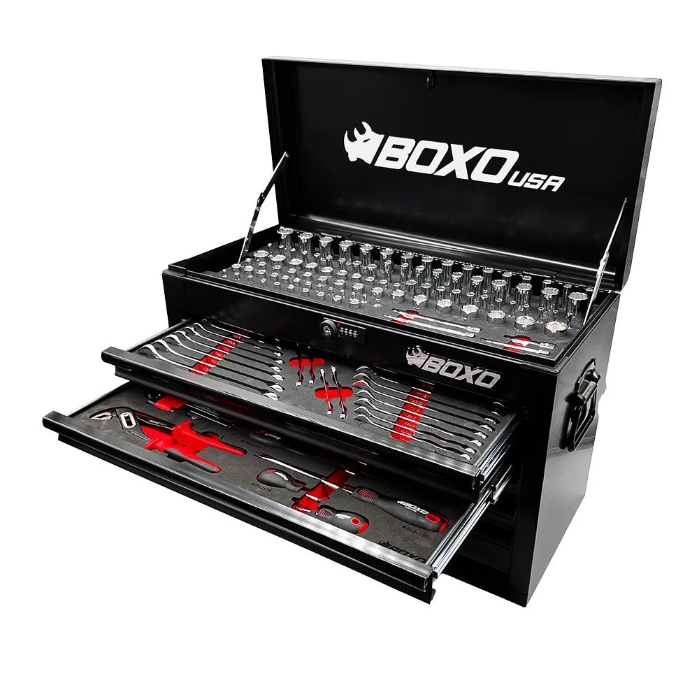 Combo Box 5-Drawers | BAJA ShreddyBox 159-Piece Metric and SAE Toolbox