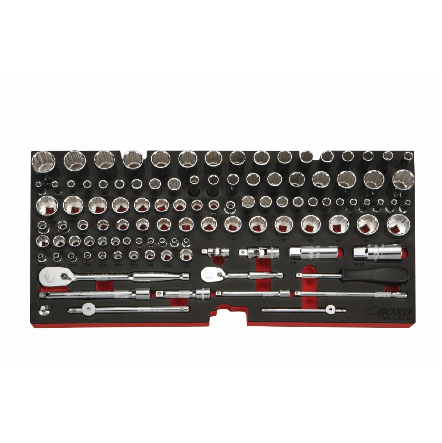 Combo Box 5-Drawers | BAJA ShreddyBox 159-Piece Metric and SAE Toolbox