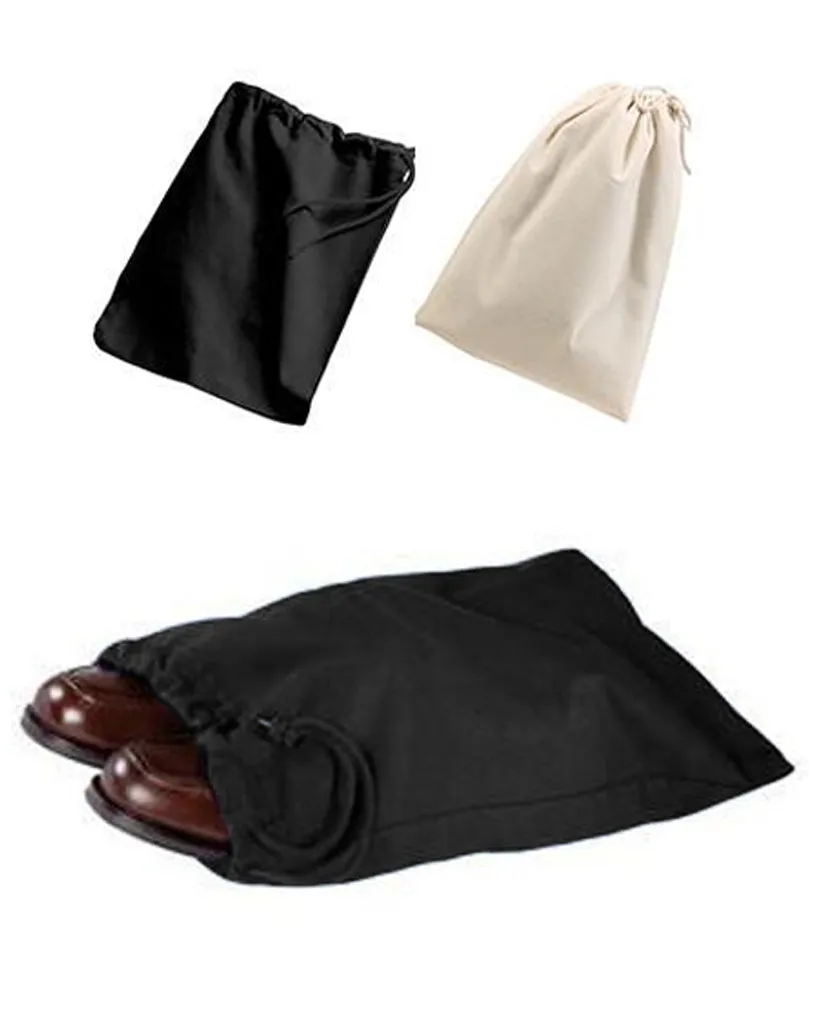 Discounted Cotton Shoe Bags Customized - Personalized Shoe Bags With Your Logo - SBG10