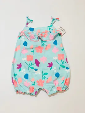 Floral romper brand new - Size 2
