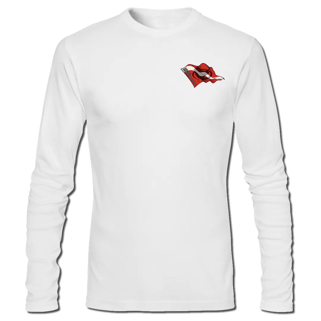 Flounder Spearin' - Long Sleeve Performance Fishing Shirt