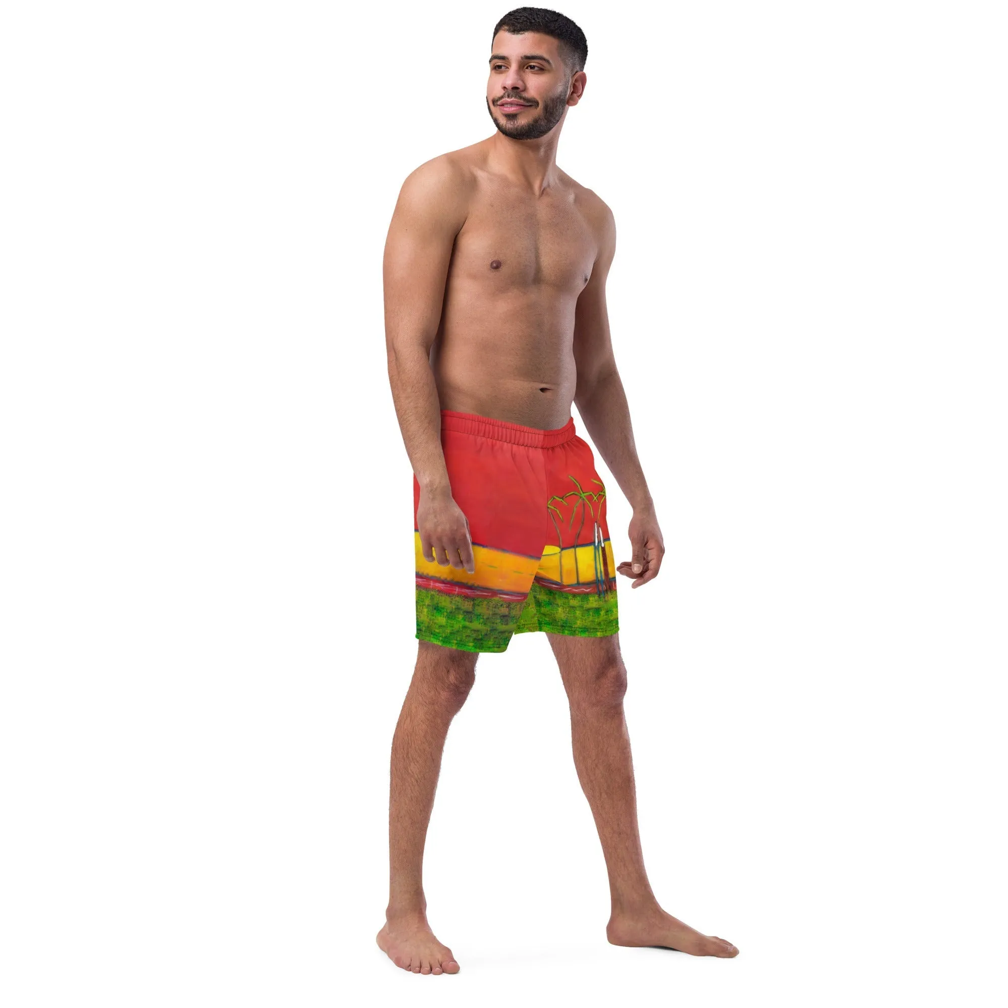 Home away from home Men's swim trunks