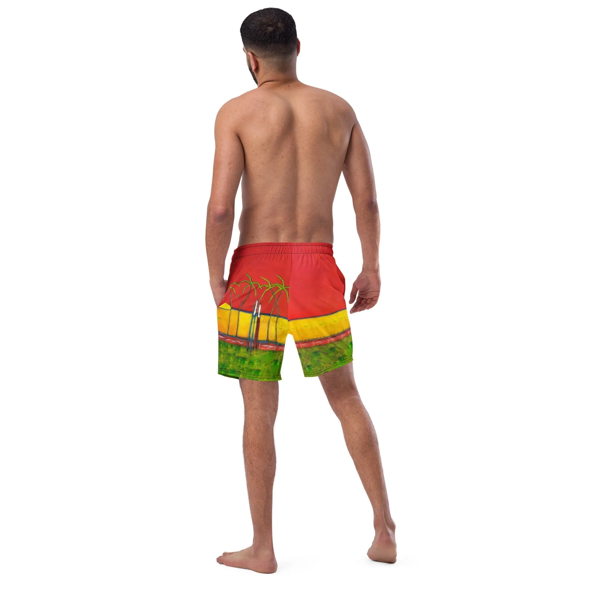 Home away from home Men's swim trunks