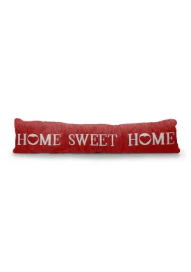 Home Sweet Home Chenille Draught Excluder - Home Sweet Home