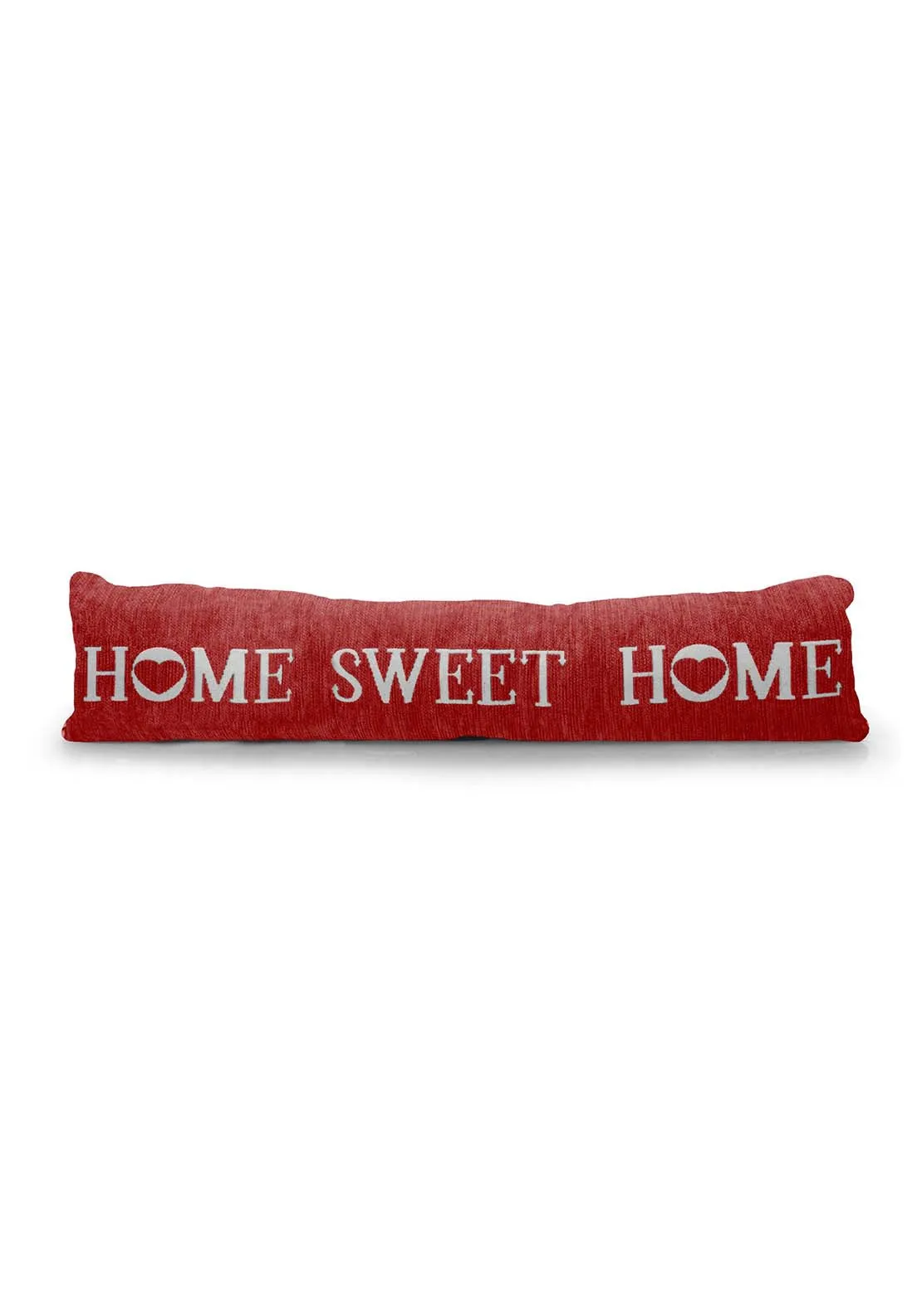 Home Sweet Home Chenille Draught Excluder - Home Sweet Home