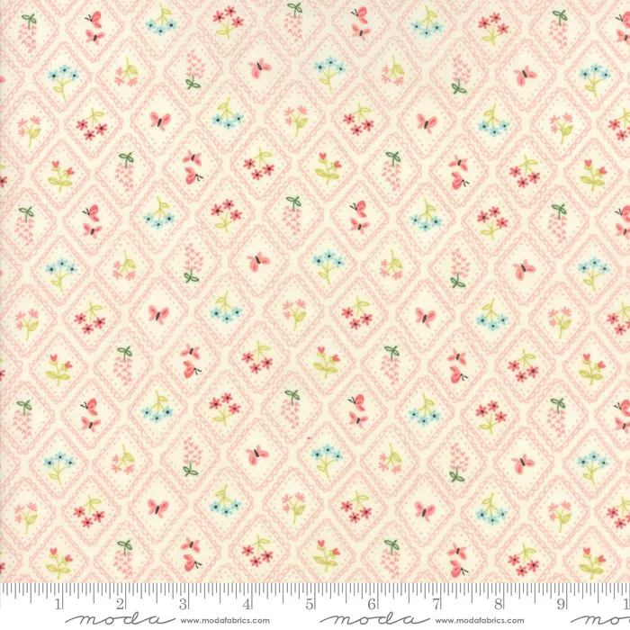 Home Sweet Home Cream Pink