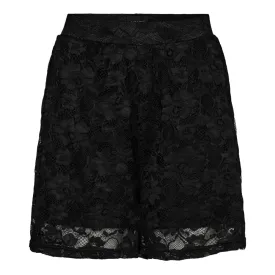 Isa lace shorts black