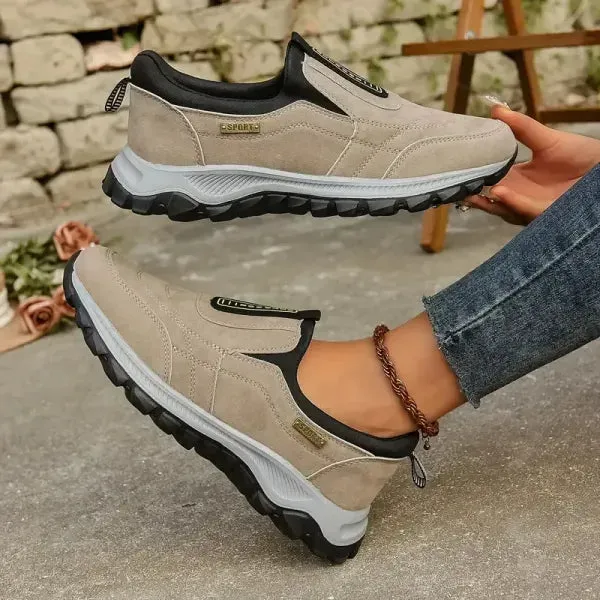 🔥Last Day 70% Off 🔥- Women's thick-soled suede sneakers for Ultimate Comfort
