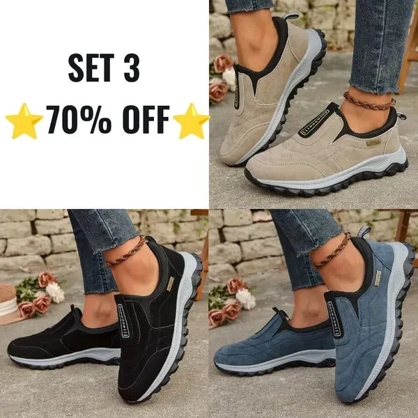 🔥Last Day 70% Off 🔥- Women's thick-soled suede sneakers for Ultimate Comfort