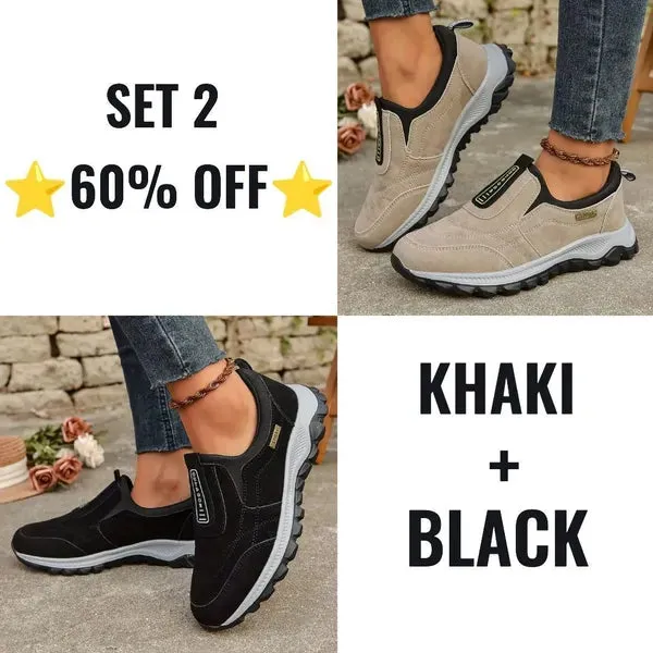 🔥Last Day 70% Off 🔥- Women's thick-soled suede sneakers for Ultimate Comfort