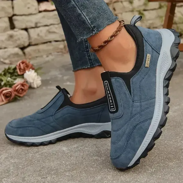 🔥Last Day 70% Off 🔥- Women's thick-soled suede sneakers for Ultimate Comfort