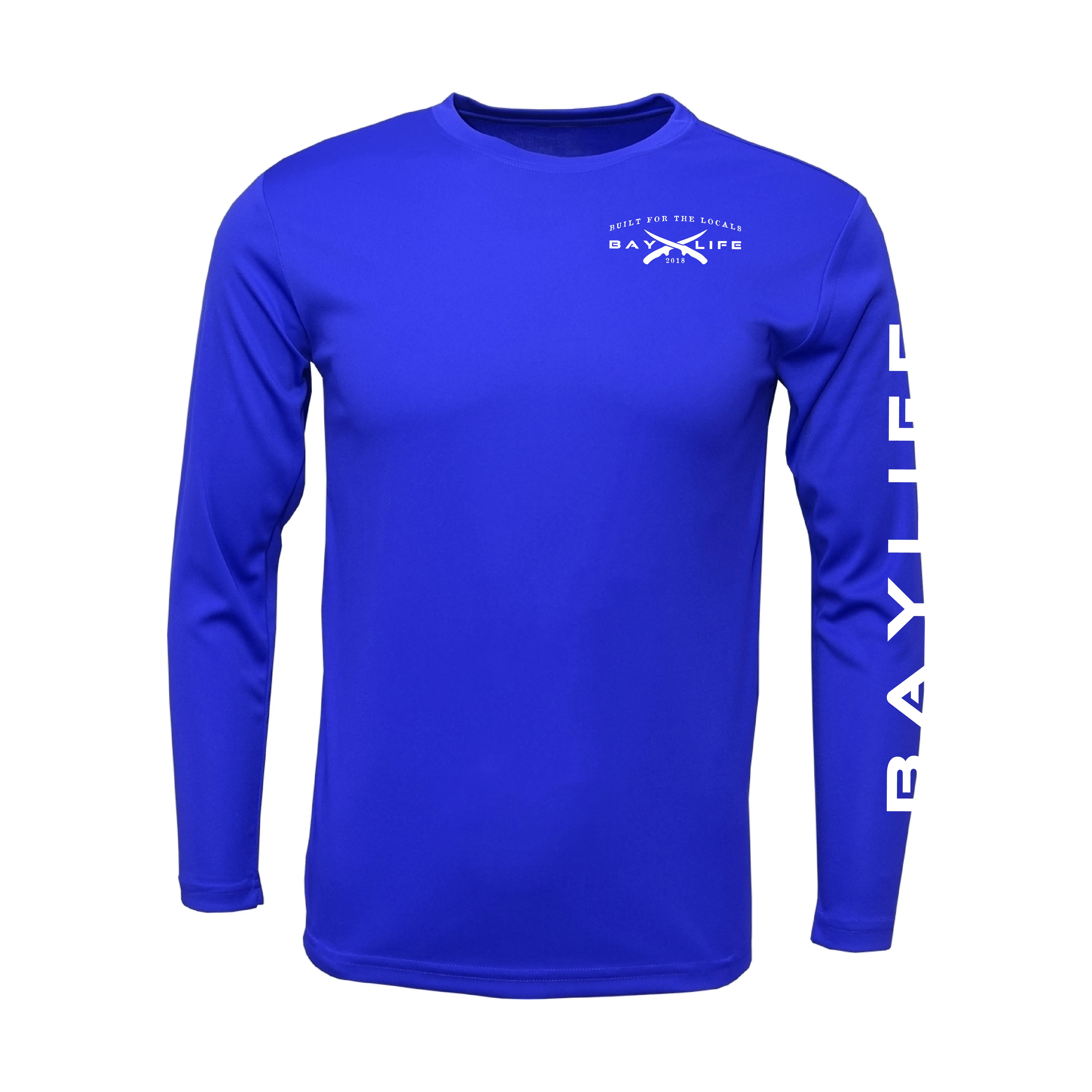 Maryland Rockfish | Performance Long Sleeve | Royal Blue