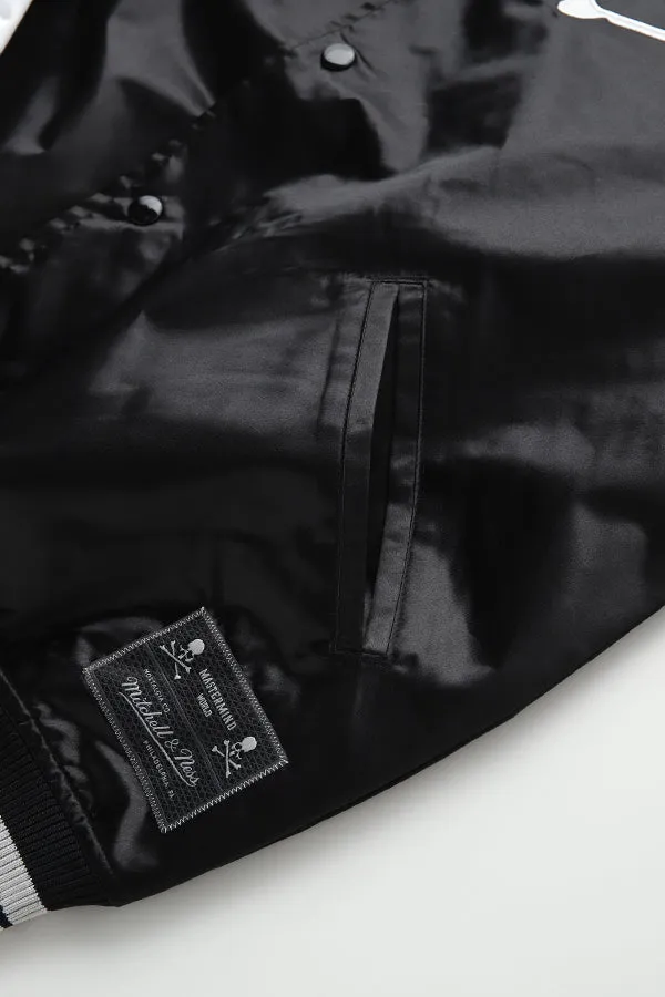 Mitchell&Ness × MASTERMIND WORLD LIGHTWEIGHT SATIN JACKET