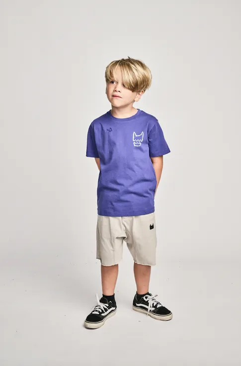 Munster Kids Jersey Fave2 Short - Mineral Grey