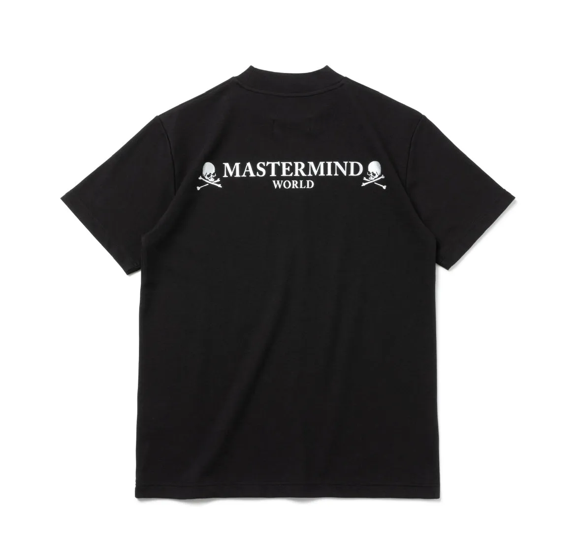 NEW ERA GOLF × MASTERMIND WORLD MOCKNECK TEE