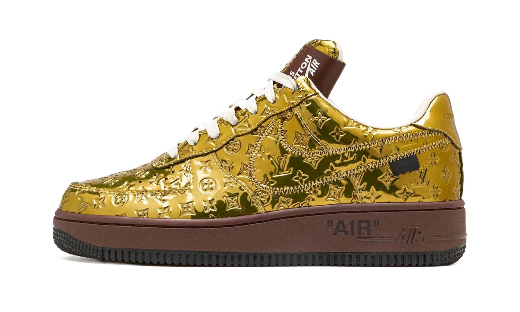 Nike Air Force 1 x Louis Vuitton Gold