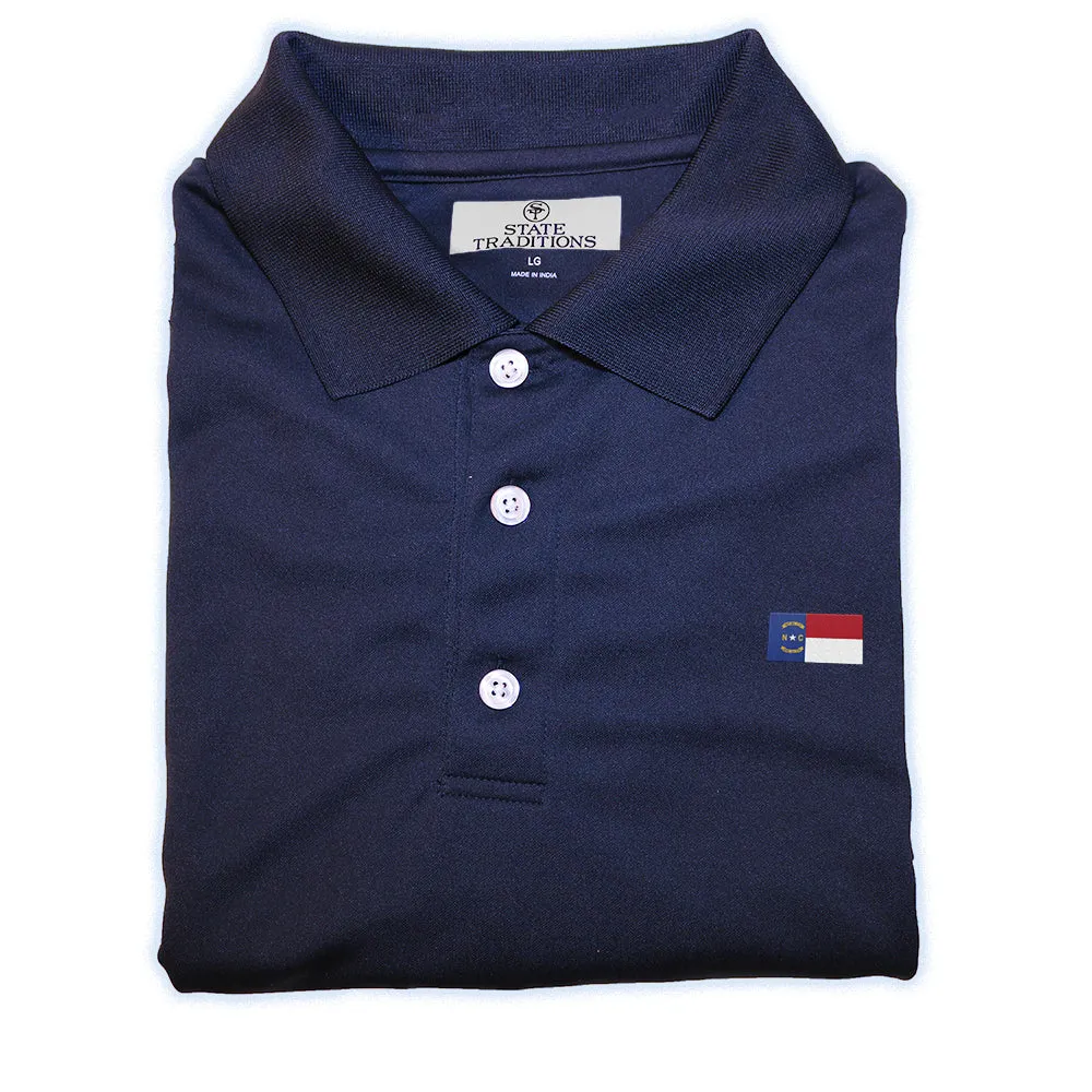 North Carolina Flag Performance Polo