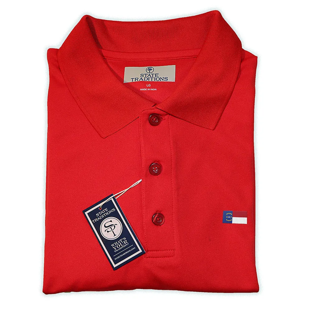 North Carolina Flag Performance Polo