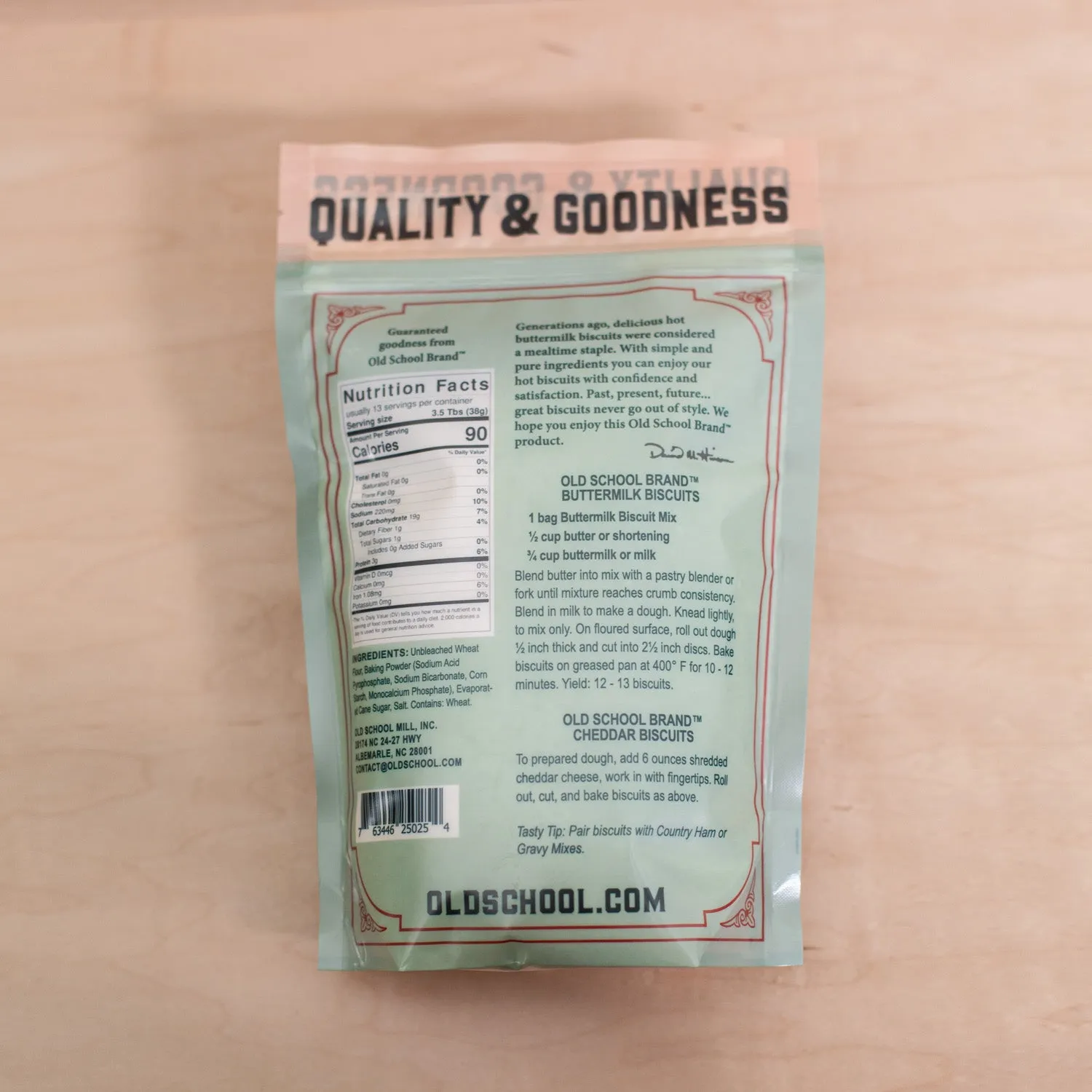Old School Brand Buttermilk Biscuit Mix