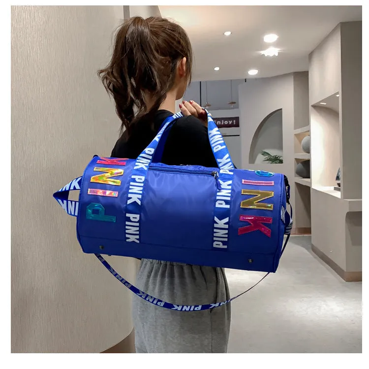 PINK laser new style shoulder bag (common brand, non-brand)