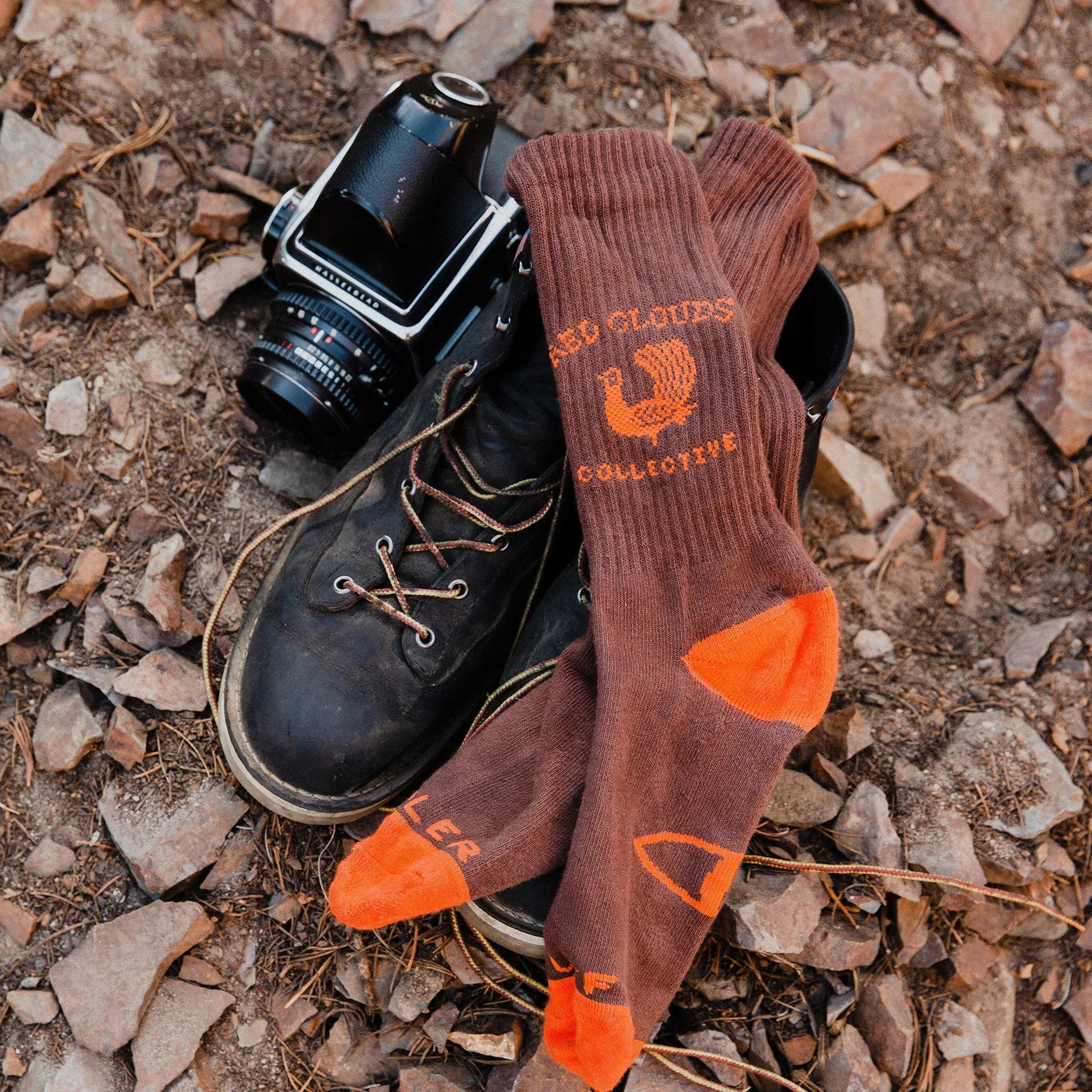 Red Clouds x Poler & Friends Socks