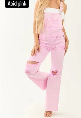 Risen Brand Wide Leg Overalls