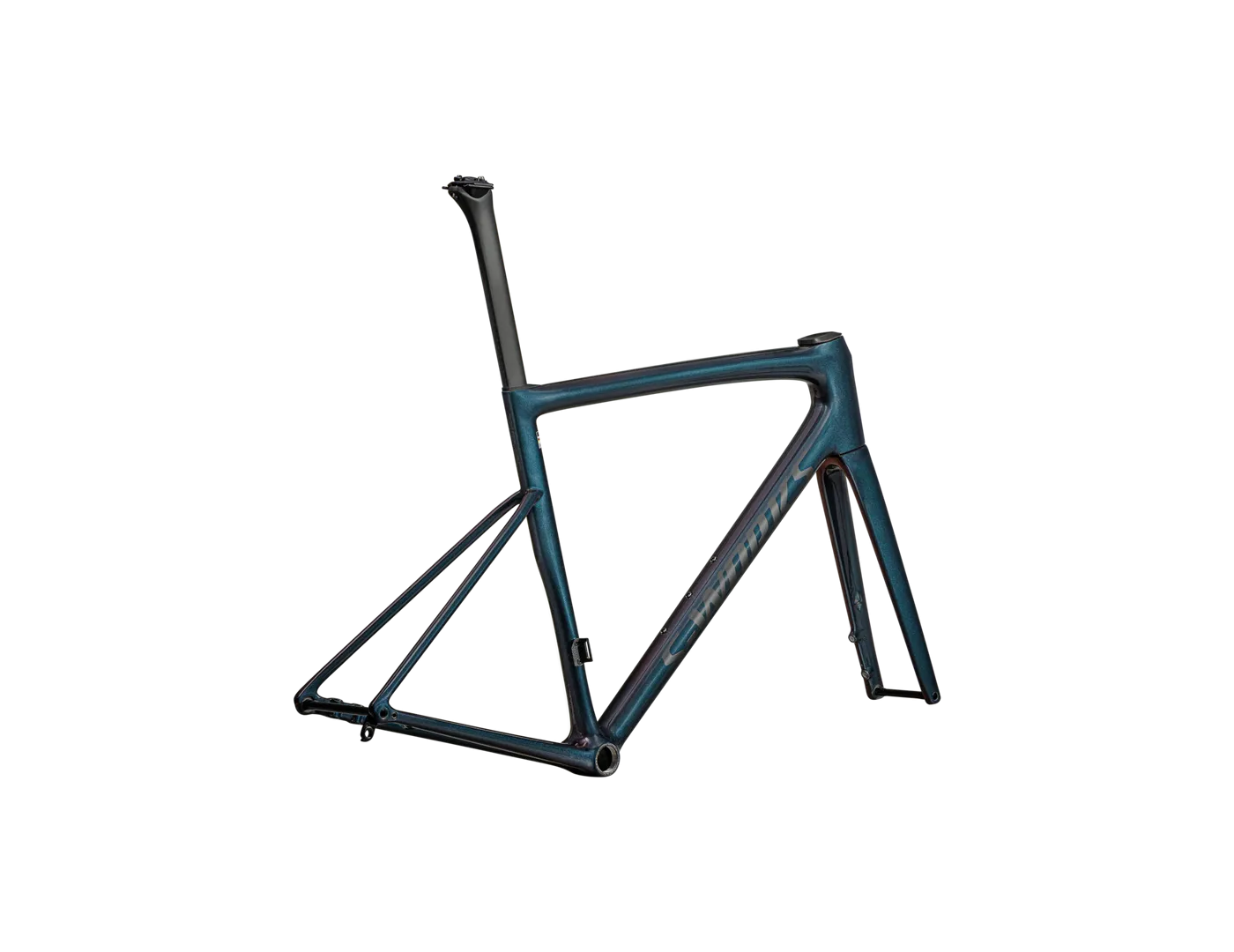 S-WORKS TARMAC SL8 FRAMESET Gloss Red To Black Pearl Over Deep Lake Metallic / Satin Metallic Obsidian
