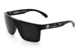 Shreddy X Heatwave Quatro White Crack/Black Lens