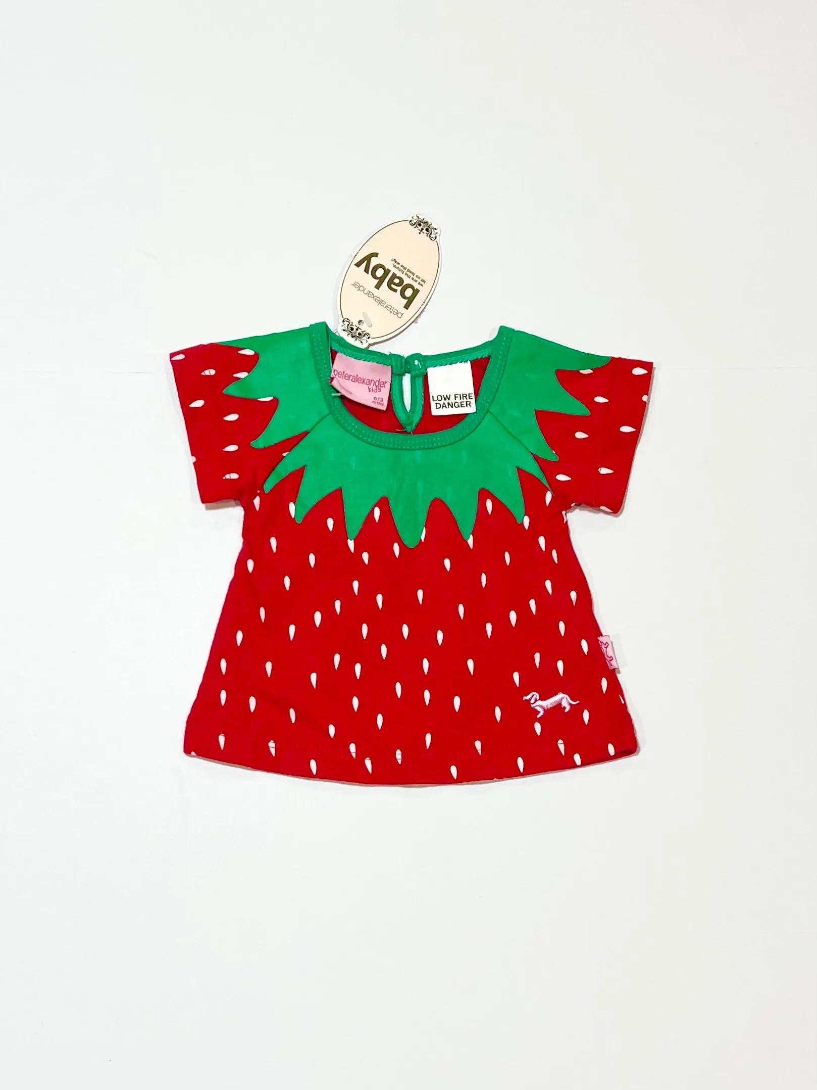 Strawberry tee brand new - Size 000