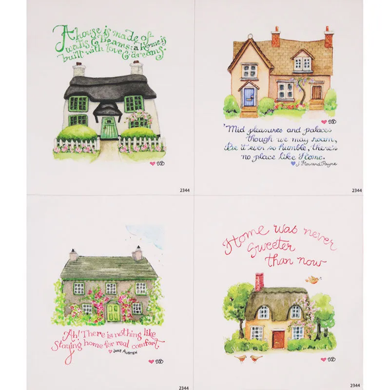 Susan Branch Home Sweet Home Panel