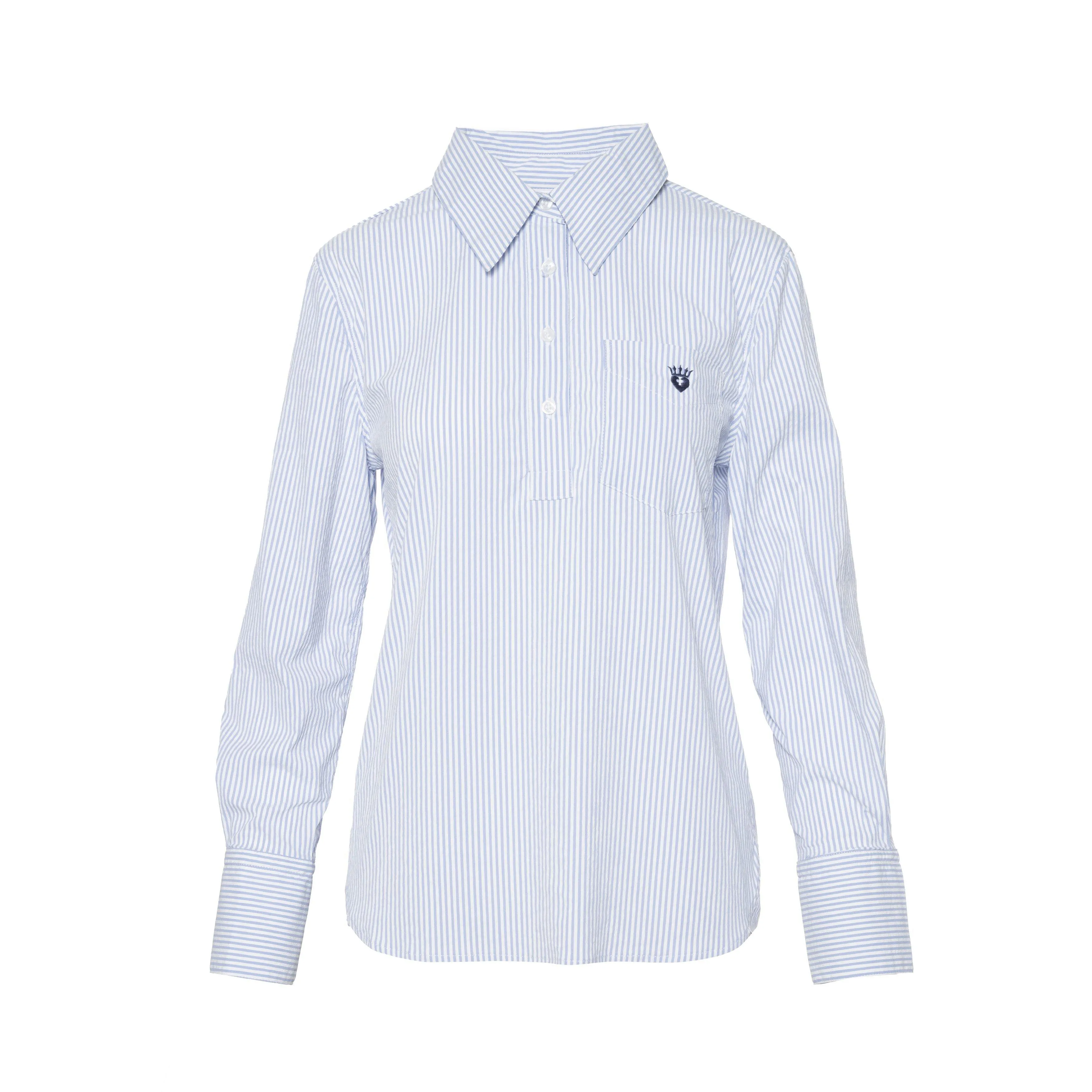 The Garçonne Shirt in Performance Stretch