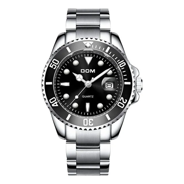 Top Brand DOM Luxury Men's Watch