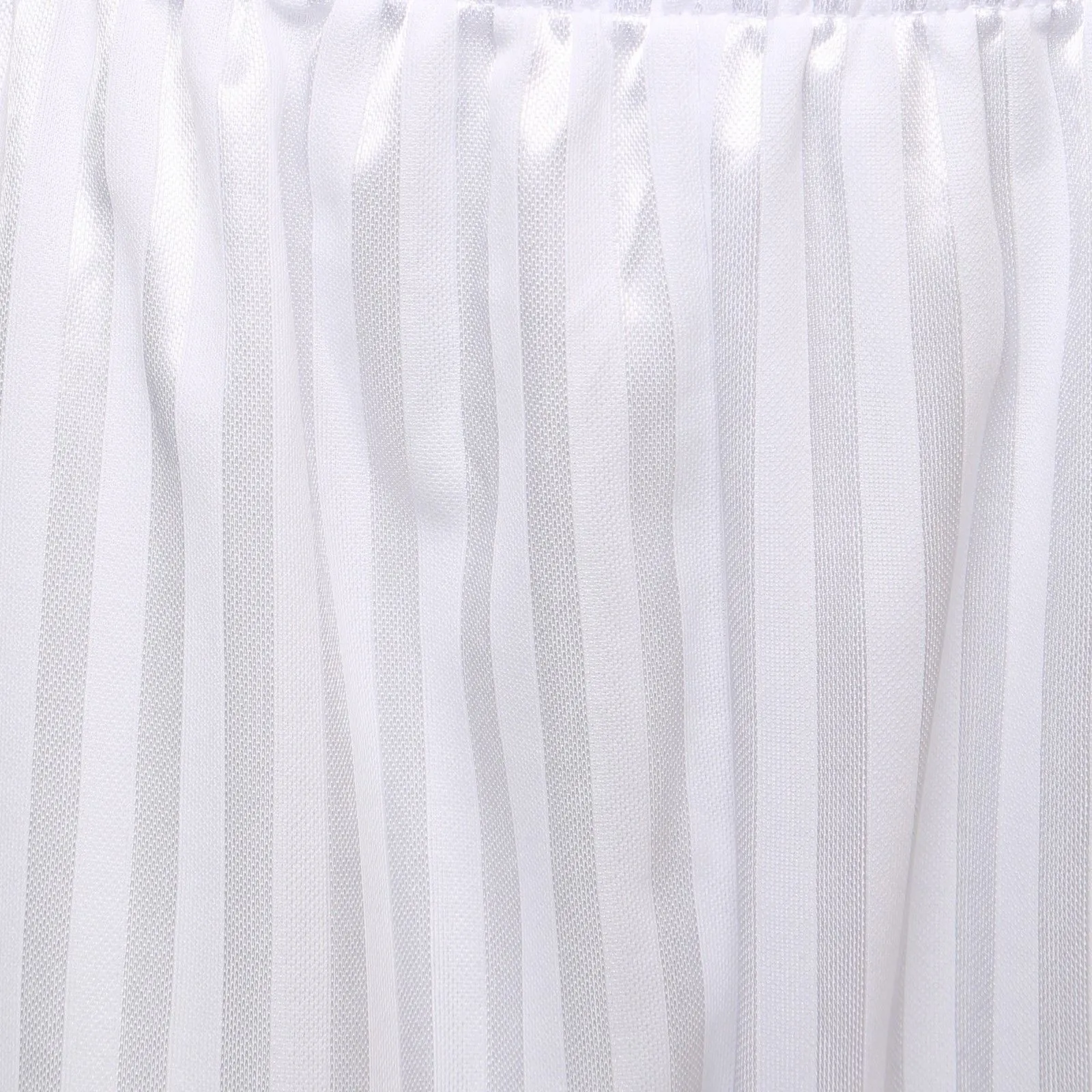 Unisex PE School Shadow Stripe Shorts Boys Girls Adult Football Gym Sports Short -White