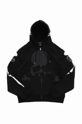 VANSON × MASTERMIND WORLD BONE HOODIE