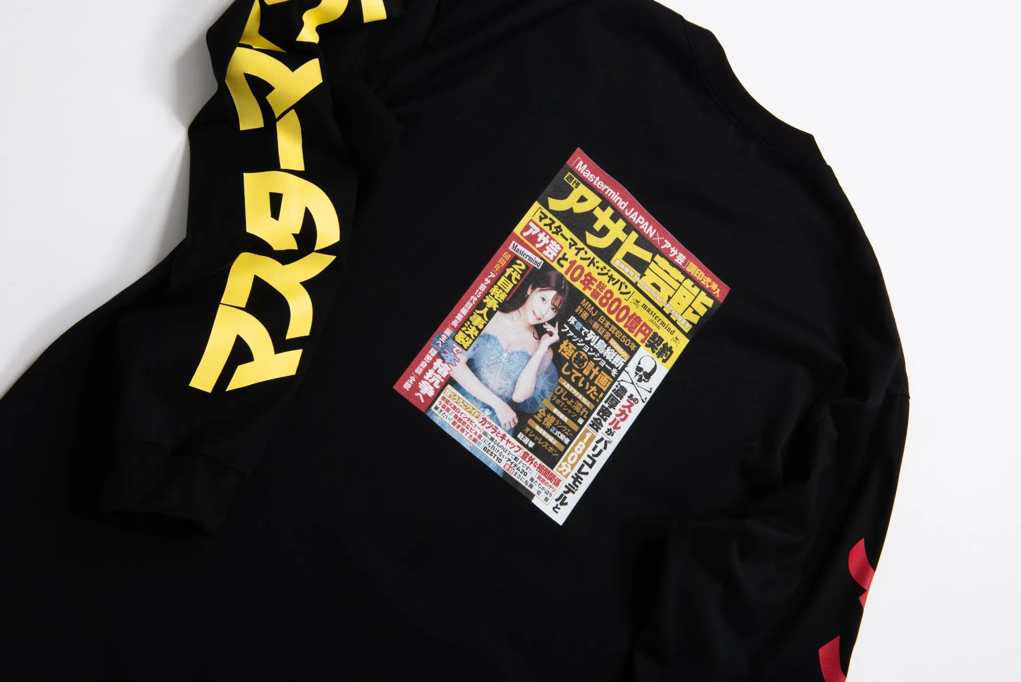 Weekly Asahi Geino × mastermind JAPAN LS TEE