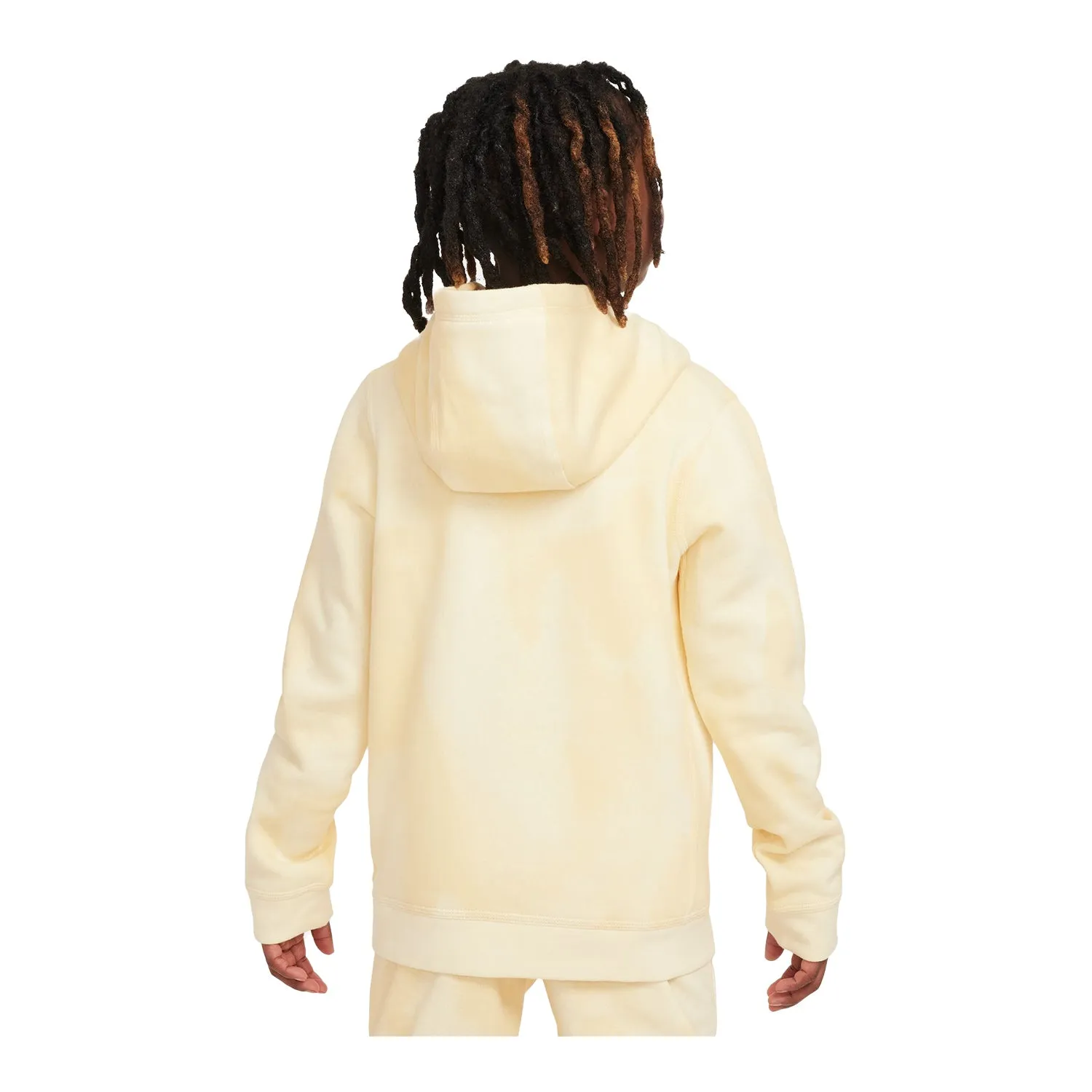 Youth Nike USA Club Fleece Yellow Hoodie